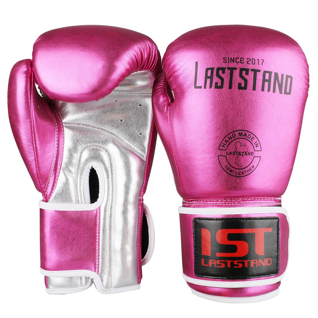 LASTSTAND 8-12 OZ Großhandel Muay Thai Mikrofaserleder Boxhandschuhe Erwachsene Frauen Männer MMA Fitnessstudio Training Boxhandschuhe Ausrüstung