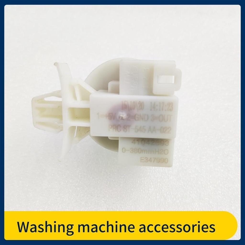 Washing Machine Water Level Sensor 41042893 132819502 E347990, Compatible for Electrolux ELFW7637AW1 0-380mmH2O