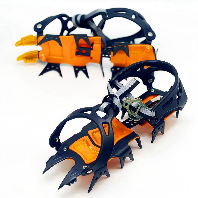 18-Tooth Tiger Style Anti-slip Crampons for Ice, Snow, and Rock Climbing 18-Tooth жёлтый