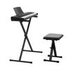 VEVOR Digital Piano 61 Keys Semi Weighted Keyboard Portable Stand Bench, for Beginners, 128 Tones, 128 Rhythms, Dual Power Supply Electronic Piano