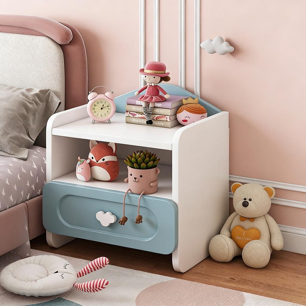 Modern Nightstand Bed Side Table Dressing Bedside Table Small Cabinet Sofa Tea Table Multifunctional Cabinet Furniture