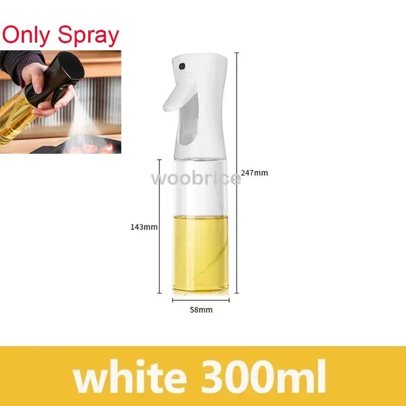 2in1 Oil Sprayer Bottle for Cooking Anti-leakage Olive Oil Storage Bottle for BBQ Air Fryer Salad Steak Kitchen Supplies