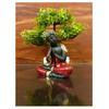Gautama Buddha-statyer för vardagsrum Heminredning Buddha-idoler Prydnadsfigur för trädgårdsfontän