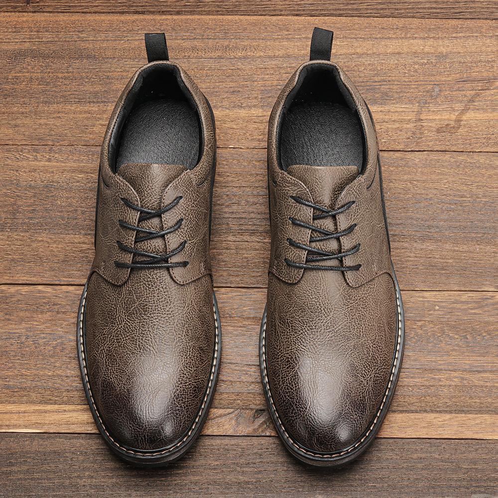 Herren Freizeitschuhe 2026 Bequem Mode Marke Herren Derby Schuhe