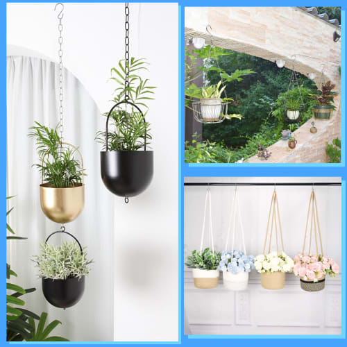 [Cinvo Is the Only Authorized Retailer] Mini S-Shaped Hooks, Cinvo S-Shaped Hooks, 4.4cm X 20 Pieces, with Non-Slip Rubber Covers, Rustproof, for Kitc