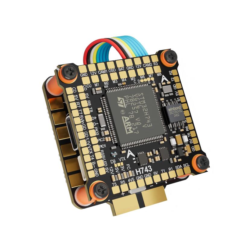 Adezzat Dake FPV H743 8S Flight Stack with 8-bit ESC