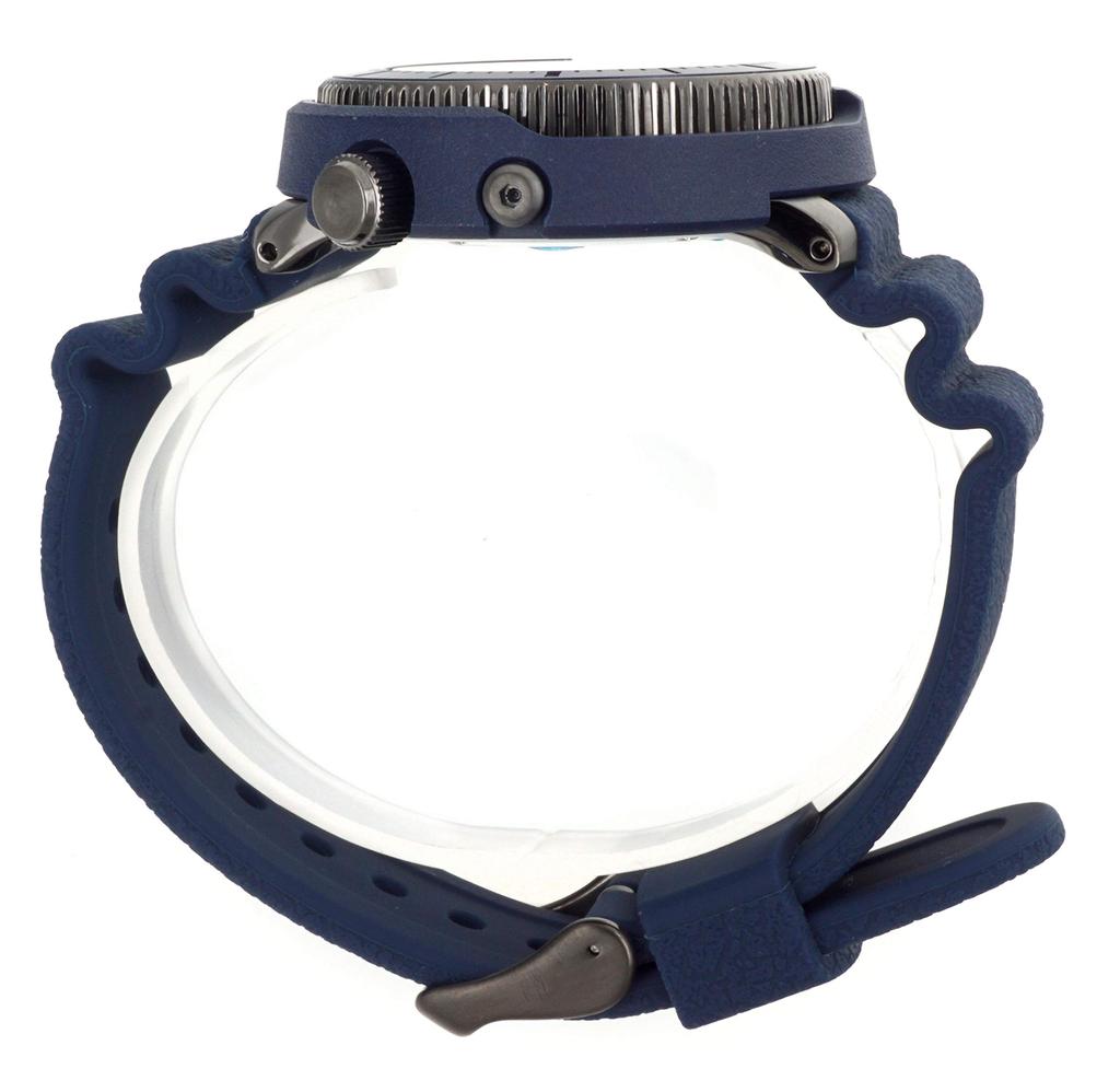 SEIKO Prospex Street Sports Solar Diver 200M Watch with Blue Dial and Silicone Band Men's (SNE533P1)