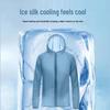 Men's Ultra-light Ice Silk Sun Protection Jacket - Breathable, Plus Size for Summer and Fishing