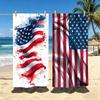 Asciugamano Art Vintage Bandiera USA Asciugamano Morbido Piscina Regalo per Viaggio Palestra Doccia Campeggio Asciugatura Rapida Sportivo Grandi Asciugamani da Spiaggia