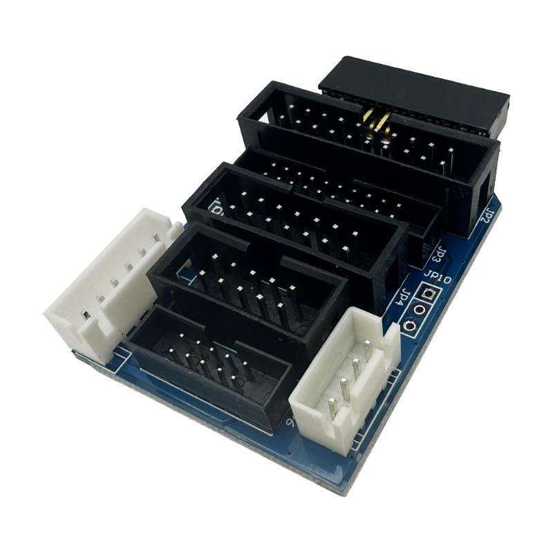 

Адаптер для эмулятора ARM V9, USB-эмулятор, отладчик, программатор, плата скоростной загрузки, пластиковые преобразователи