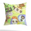 Cute Cartoon Character Cushion Cover Anime Throw Pillow Case For Kids Room Sofa Couch Chair Home Decor Square 40X40Cm 1 Pc