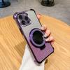 Electroplated Glitter Gradient Phone Case For XiaoMi RedMi Note 10 10S 10T 9 9S Pro Max 8 4G 5G with Mirror Ring Stand, Shockproof Cover