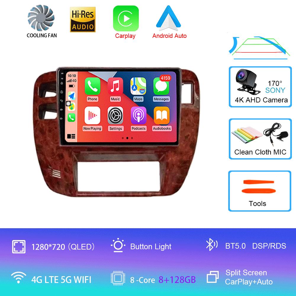 Android 14 Car Radio For For Nissan Patrol 1997-2005 CarPlay Stereo GPS Navigation Multimedia Video Player Autoradio Audio 4G
