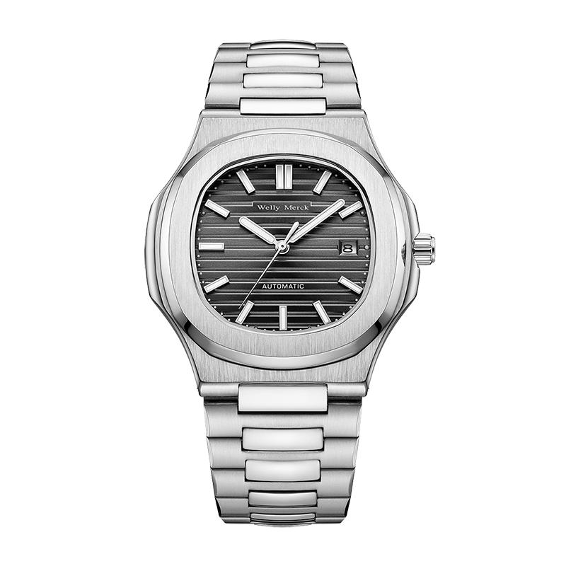 WM Watch Men Watches Luxury Business Automatic Mechanical Men's Original Replica Brand Welly Merck Watches WM082