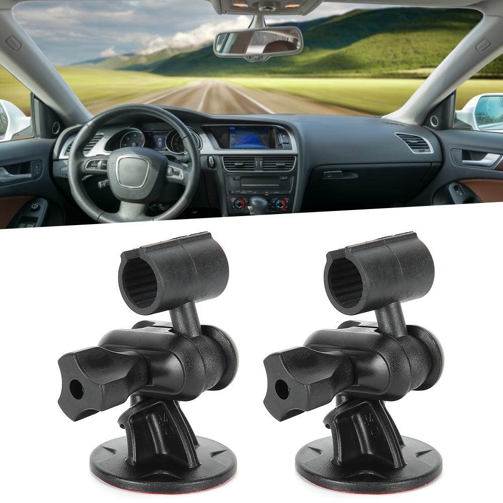 2pcs Small Dash Camera Mount Bracket Dashboard Recorder Sucker 360 Degree Adjustable Universal PartsSlot