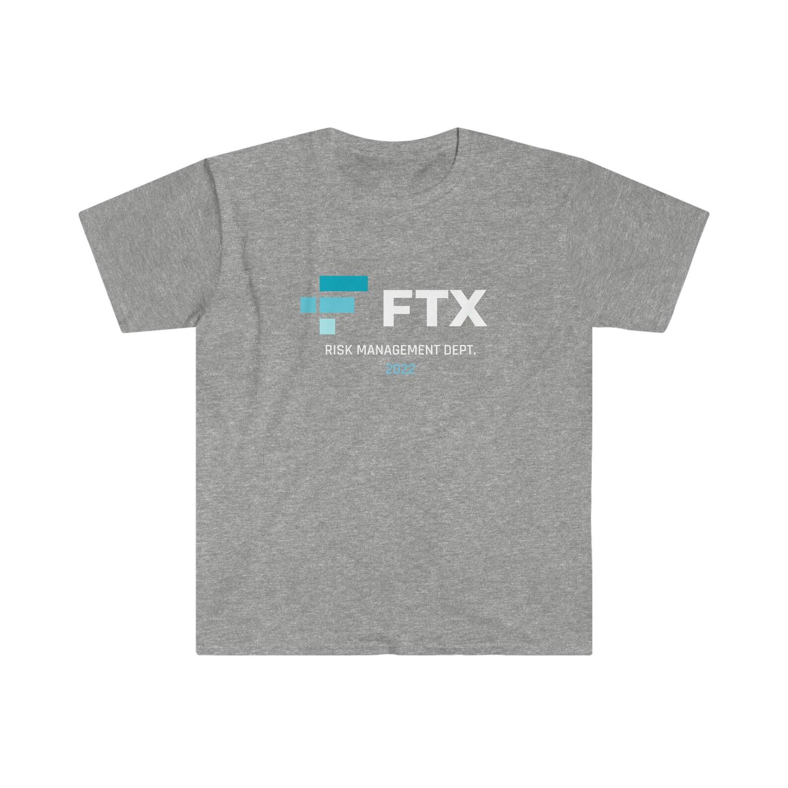 Funny Crypto FTX Risk Management Department T shirt 2022, SBF T shirt, Funny T shirt, Crypto Trader Gift M