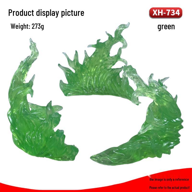 Flame Effect Parts for Gundam, Saint Seiya, Dragon Ball Figures, Doll Scenes & Ornaments