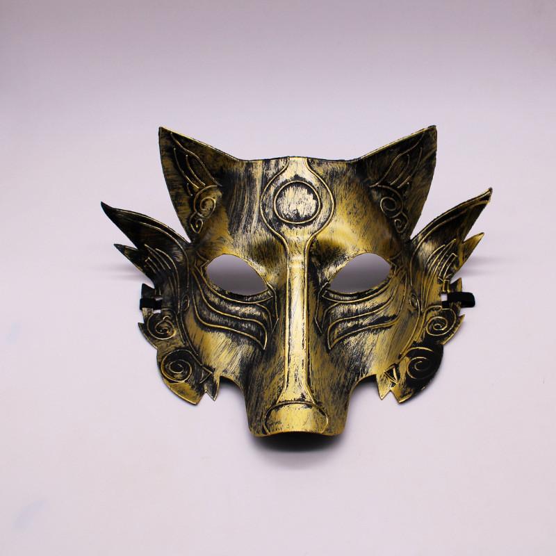Halloween Wolf Mask For Costumes And Party Decorations With Plastic Material For Themed Events