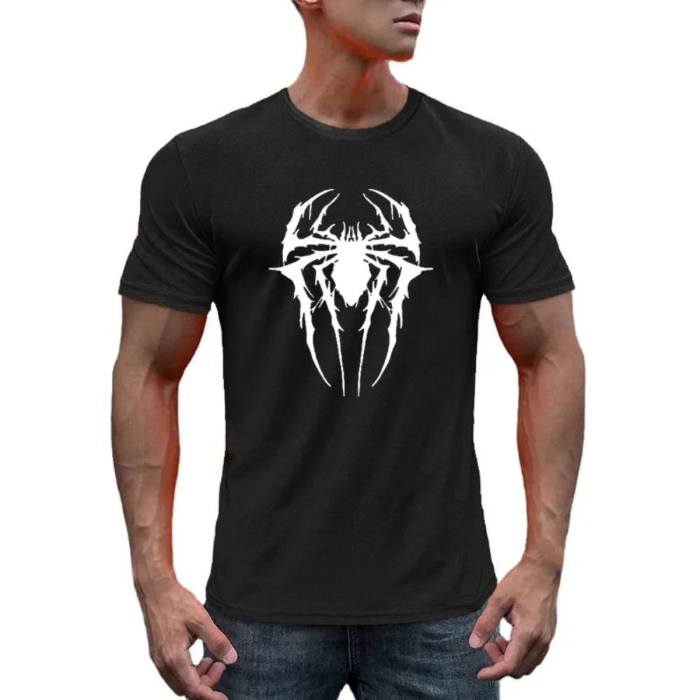 Men'S Training Jogging Loose Breathable Top Gym Workout Sports Quick-Drying T-Shirt Summer Casual Street Oversized Short Sleeves