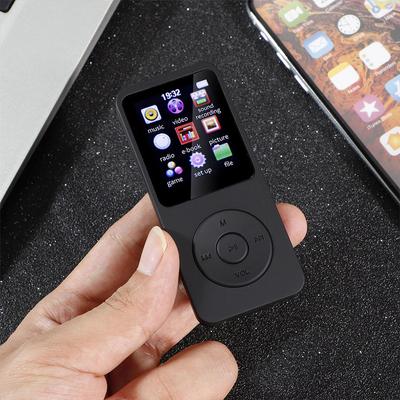 Mini E-book Sports Mp3 Mp4 Fm Radio Student Music Players Portable 1.8 Inch Walkman Student Music Players Recording