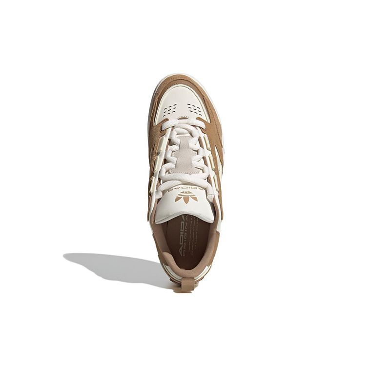 Adidas Originals ADI2000 White Brown Retro Skate Shoes HQ6336