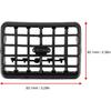 2 Stück A/C Luftheizer Armaturenbrett Blende Lüftungsschlitze(Schwarz) Kompatibel für Toyota 4Runner Tacoma 1996-2002 Klimaanlagen-Lüftungsgitter Ersetzt 55063-35030 Kunststoff