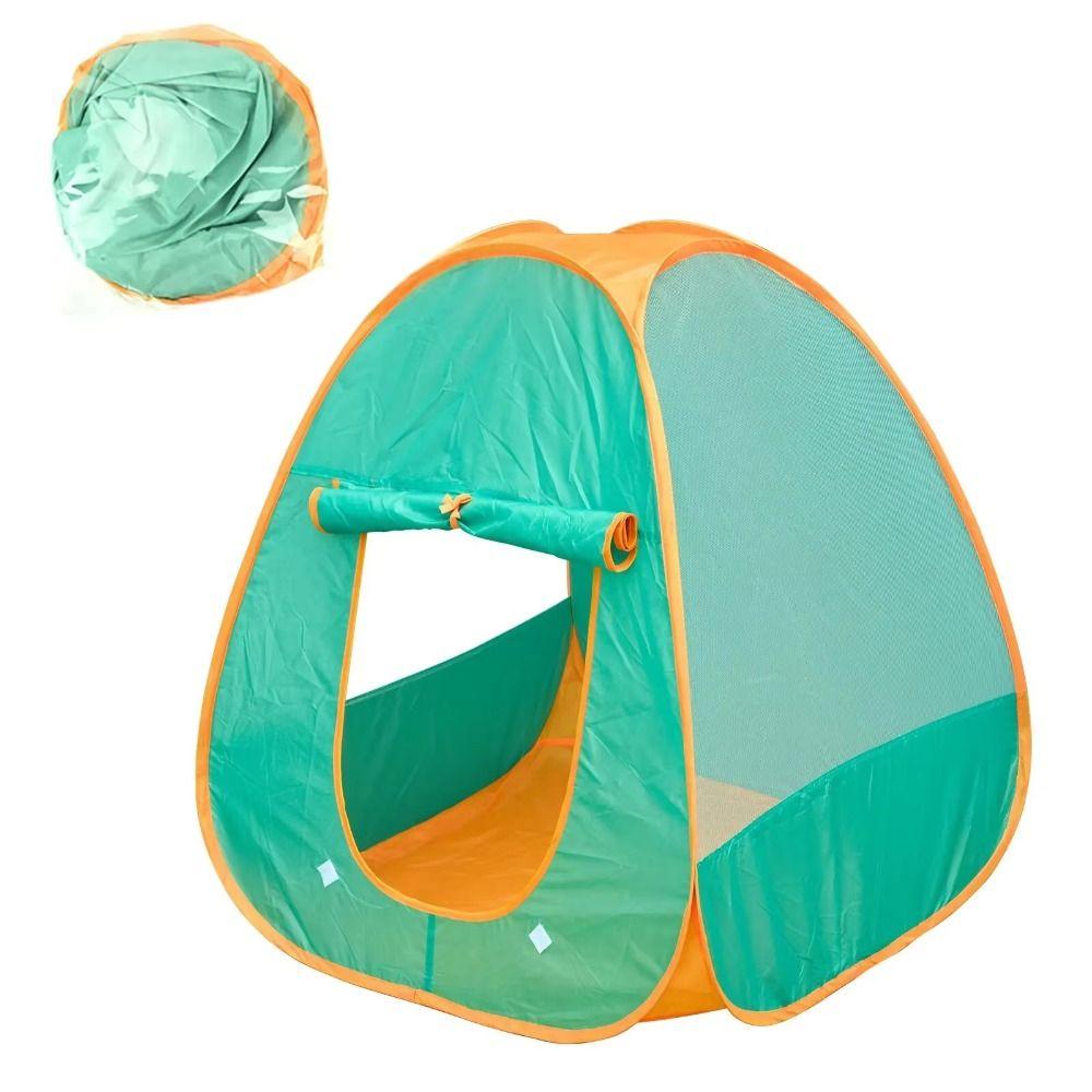 Princess Houses Children's Green Tent Toy Houses Foldable Toy Tents Family Playing