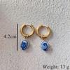New Chinese Style Ceramic Multi-style Earrings Classic Fashion Party Accessories Designed for Women Exquisite Earrings