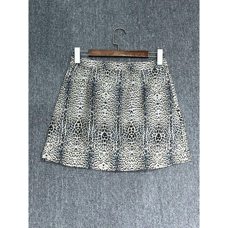 

High end Niche Silk Pattern Skirt Sexy Slimming Versatile Hot Girl Skirt Short dress Women Paragraph 1 L