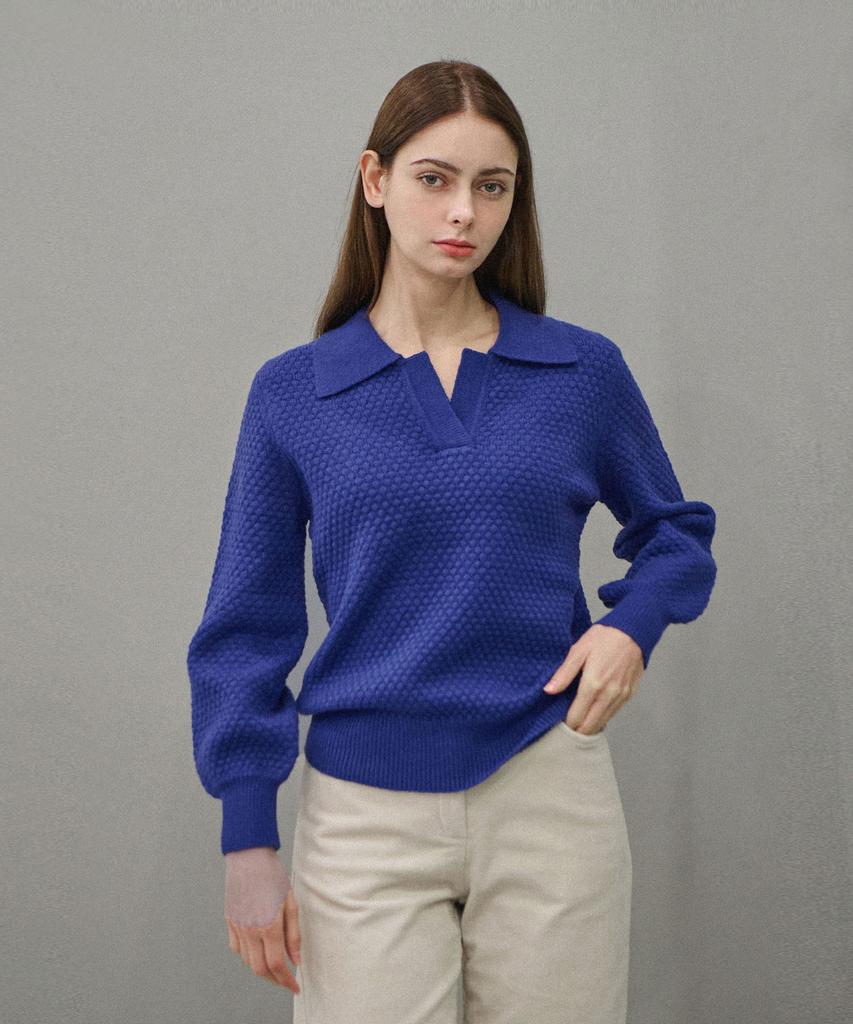 Beullangyu Soft Edge Collar Knit_3 Colors