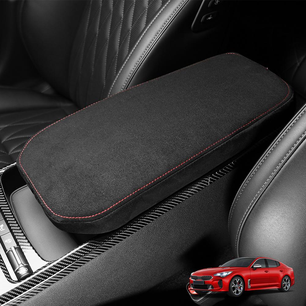 

Black Anti-Slip Soft Leather Car Center Console Armrest Pad Cover Fit For Kia Stinger GT 2018 2019 2020 2026 2026 2026 China Mainland