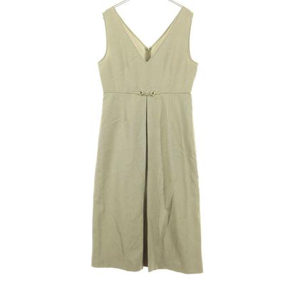 Beauty Products Threequarter Made In Japan No Sleeve Jumper Skirt M Beige Women Used