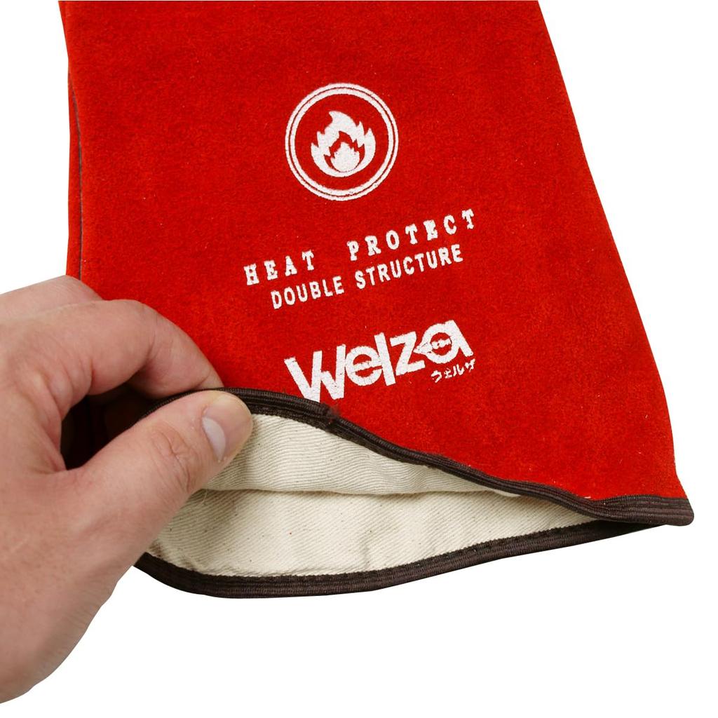 Kashiwada Seisakusho Welza Free Five-Finger Gloves, Red, Size, W-0514R