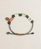 Towtow Archive Ethnic Sun Bracelet Green