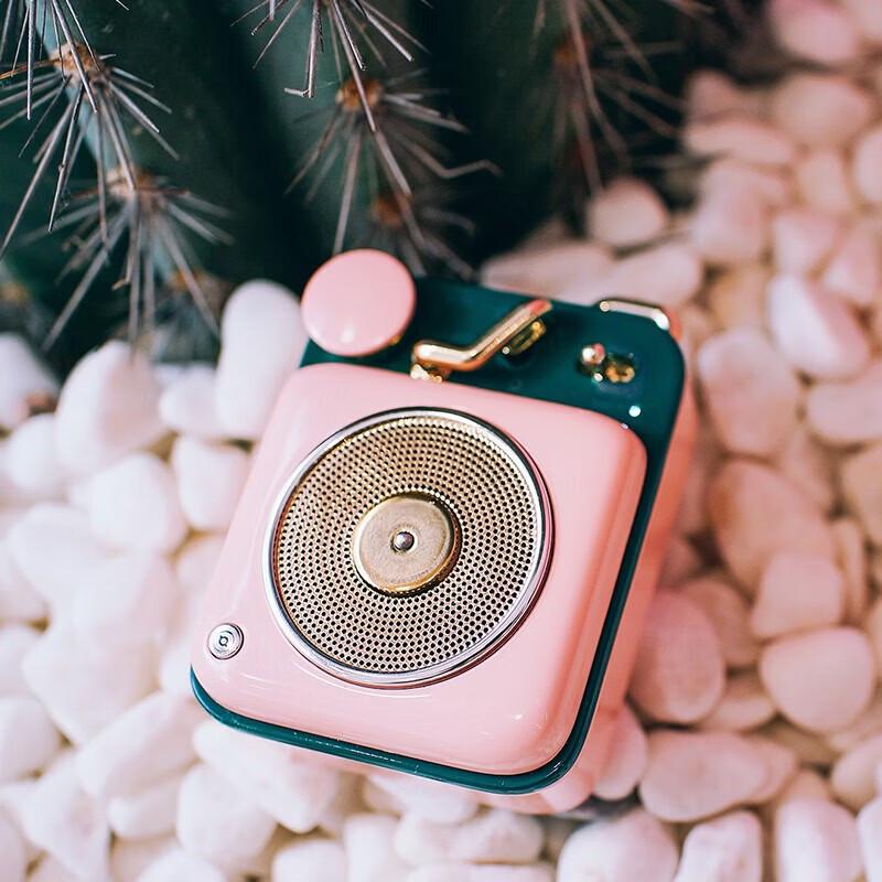 Maowang Atomic Player B612 MW-P1 Portable Retro Bluetooth Speaker CN plug (adapter included)