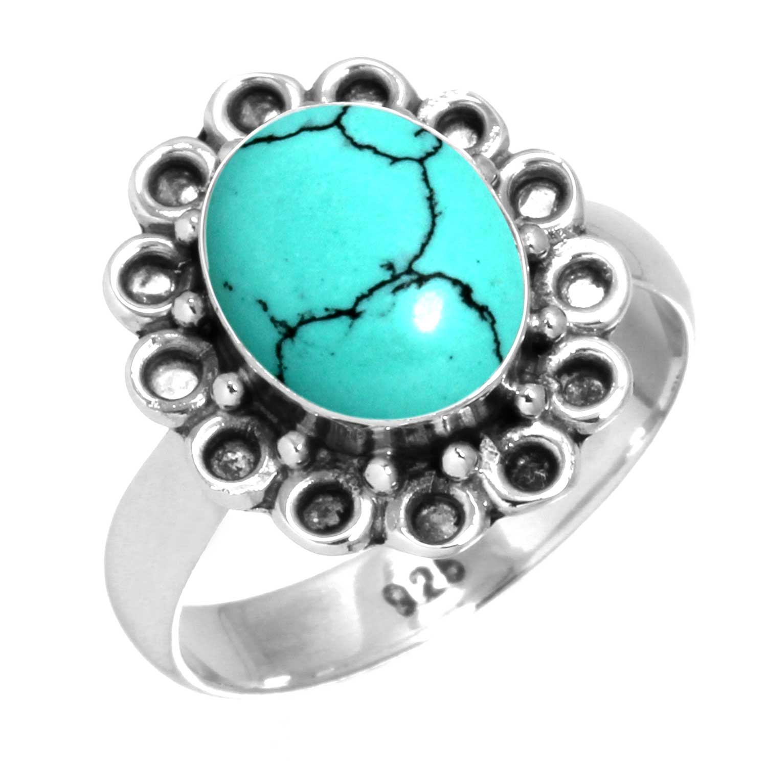 

Кольцо из стерлингового серебра 925 пробы с драгоценными камнями, ювелирные изделия ручной работы, подарок на Новый год, синий, зеленый, фиолетовый, медный, бирюзовый, пресноводный жемчуг, лазурит, перламутр, бохо 12 бирюзовый