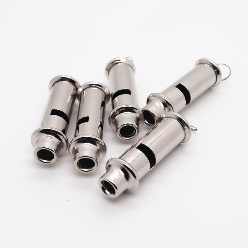 High-Pitched Stainless Steel Whistle for Outdoor Survival, Referees, PE Teachers, and Coaches
