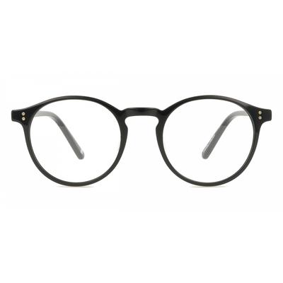Full Rim Oval Black Pony Ac43 Fashion Unisex Eyeglasses