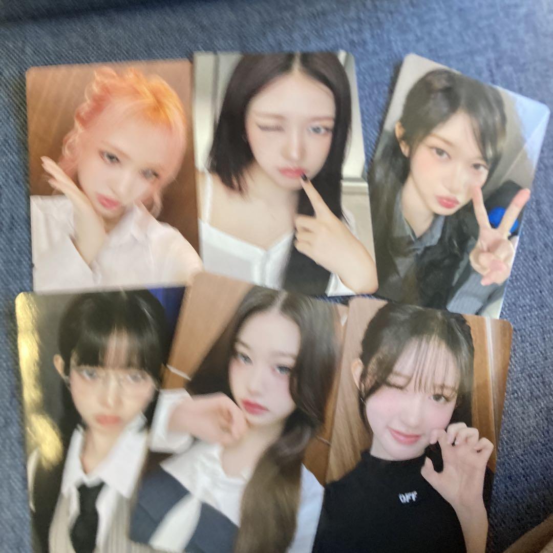 

[USED] IVE Be Alright HMV Bonus Trading Card Complete Set of 6