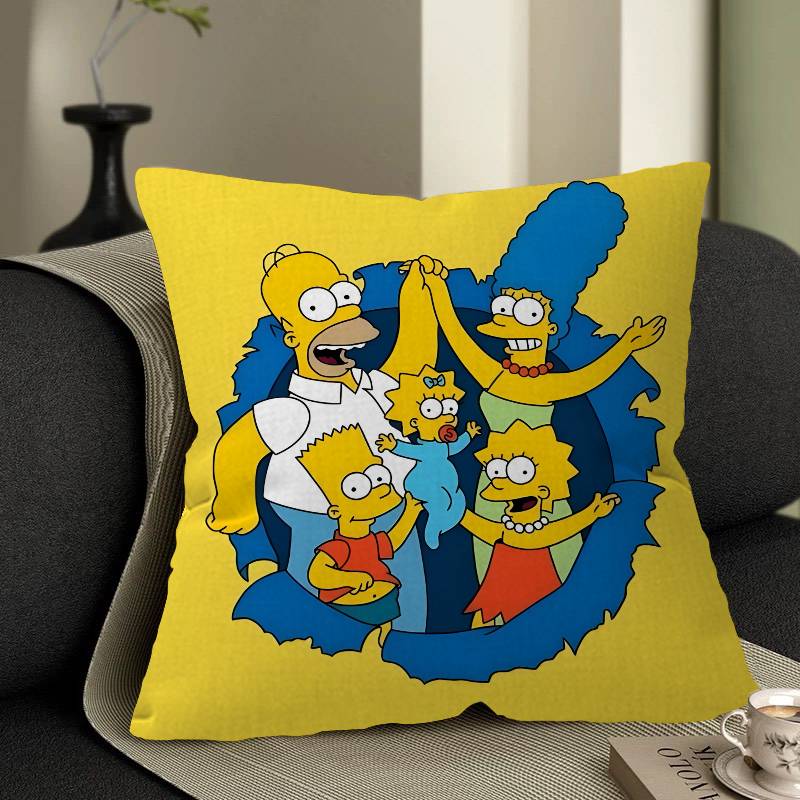 

The SSimpsons Office Cushion Pillowcase Car Cushion CoverXCM Lumbar Pillowcase Sofa Pillowcover 30x30 cm