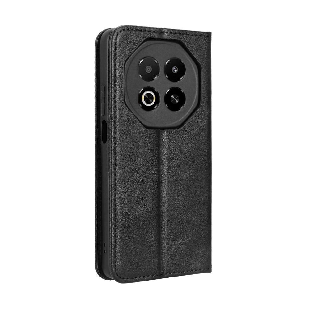 For Meizu Note 16 Leather Case Wallet Stand Retro Texture Phone Cover