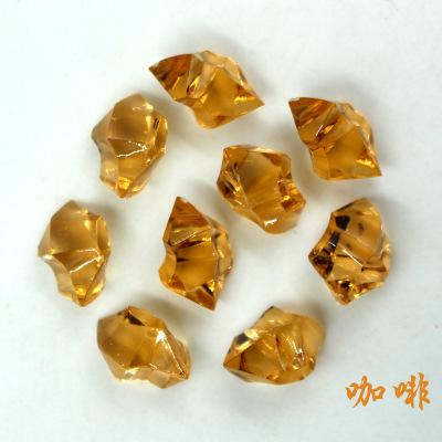 100Pcslot 14*11Mm Acrylic Crystal Diamond Pawn Irregular Stone Chessman Game Pieces For Board Game Accessories 10 Colors