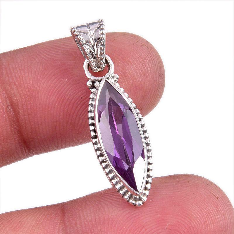 

Natural Alexandrite Gemstone 925 Solid Sterling Silver Gift Pendant 1.25 a9b27
