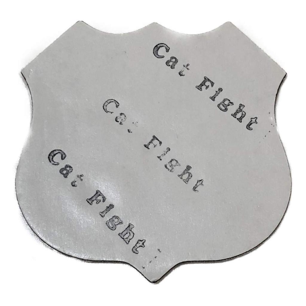 [Cat fight] Aluminum Emblem U.S. Route 66 Retro Sticker (SRX