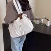 Lightweight Canvas Tote Bag Women's Large Capacity Commuter Shoulder Bag