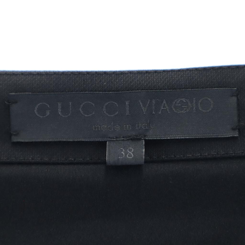 Gucci Made In Italy 7 Minutes Sleeve Boat Neck One Piece 38 VIAGGIO Tunic Women Used