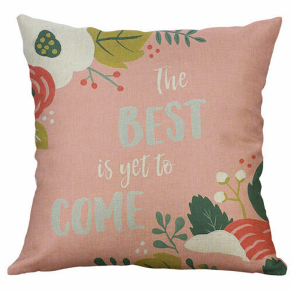 Words Intersting Cotton Linen Throw Pillow Case Sofa Cushion Cover Home Decor Words Intersting Cotton Linen Throw Pillow Case Sofa Cushion Cover Home Decor