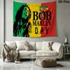 Bob Marley Poster Wall Tapestry Aesthetic Wall Hanging Printed Fabric Blanket Decorative Tapestries for Bedroom Living Room Home Decor