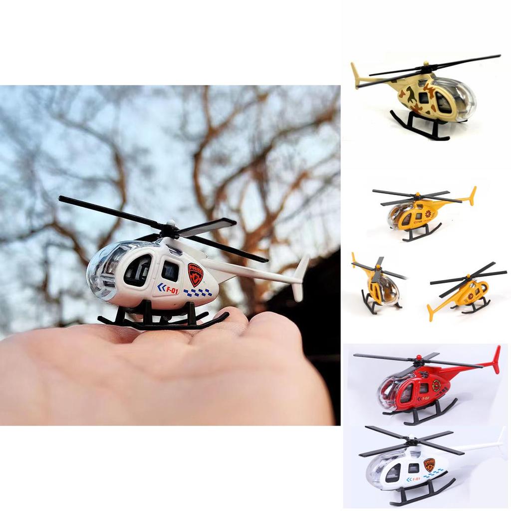 Premium Metal Aircraft Toy Realistic Helicopter Fighter Plane Model, Perfect For Boys