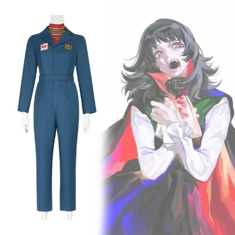 Mouthwashing Female Cosplay Uniform With Recycled Fiber Material For Game And Film Themed Events